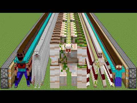 mimicer iron golem + herobrine + SCP-096 + mimicer = ?