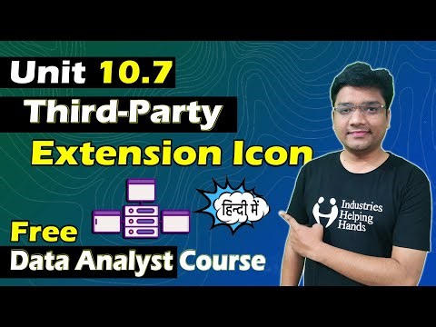 10.7 How to Use Third-Party Extension Icon | Data Analyst Lecture for Beginner | Nishant Bhaiya