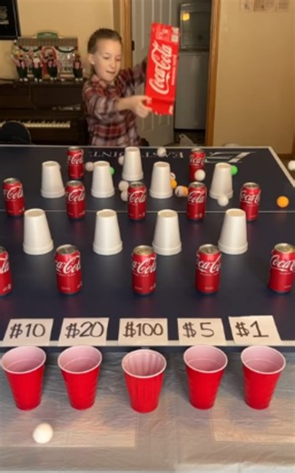 Can your family beat the Coke table challenge? | Fun family game