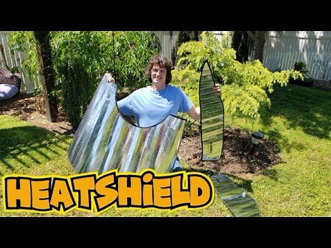 HEATSHIELD windshield sun shade review!