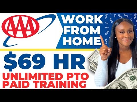 Make Up To $69/HR WFH | AAA Remote Jobs | High Paying Work From Home Jobs
