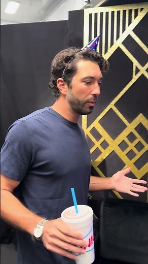 Joey has good taste when it comes to celebrating #DWTS' 20th Birthday. Sponsored by ‪@sonicdrivein‬.