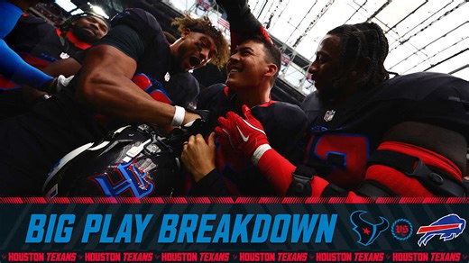 Big Play Breakdown: Texans beat the Bills | Harris Hits