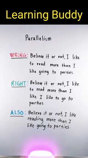 Understanding Parallelism in English Grammar
