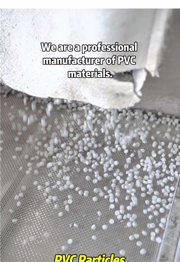 Are you worried about the choice of PVC hard materials? Our products are made of high-quality raw materials and have high strength. #PVCGranules #PlasticGranules #EngineeringPlastics #factory #fyp