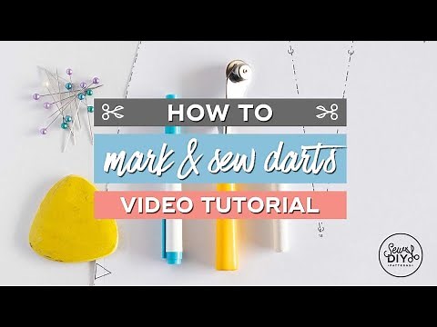 How to mark and sew a dart