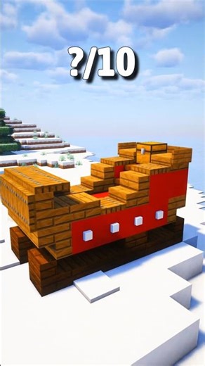 Minecraft Detailed Santa's Sleigh Build Tutorial 🎅🦌 | Ultimate Christmas Decoration!