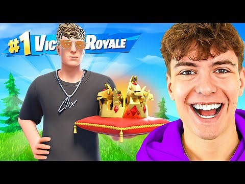 MY FIRST WIN USING MY ICON SKIN!