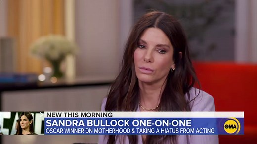 Sandra Bullock talks motherhood and new film, 'The Lost City'