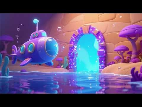 U-Boot und das schimmernde Meerestor | Magical Ocean Song for Kids | Nursery Rhymes