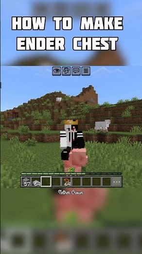 How to make Ender Chest in Minecraft? / Minecraft Ender Chest Secret