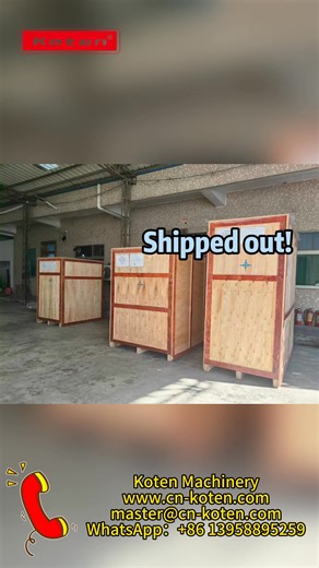 🗣 Hey everyone! Another high-quality machine is shipped! [Book Casing In Machine] ensures precise casing without deviation, handles both thick & thin books perfectly! | Ruian Koten Machinery Co.Ltd