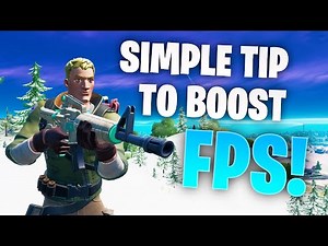 How To Fix Stutters & Frame Drops In Fortnite! - FPS Boost Guide Season 5!