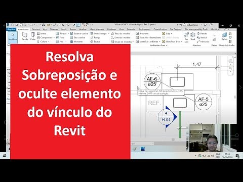 Resolva Sobreposição e oculte elemento do vínculo de Revit no arquivo do Hidrossanitário ou elétrico