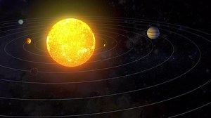 Solar System Loop Animation