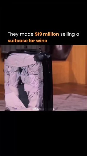 Steve Jobs Fan Page on Instagram: "A small startup transformed a unique concept—a suitcase tailored exclusively for wine bottles—into a thriving $19 million enterprise. Their flagship product, the VinGardeValise, offers secure transportation for up to twelve wine bottles within a tough, airline-compliant hard-shell case. Originally designed to help travelers safely bring wine home from vineyards, it has since evolved into a must-have luxury item for collectors, sommeliers, and wine lovers worldw