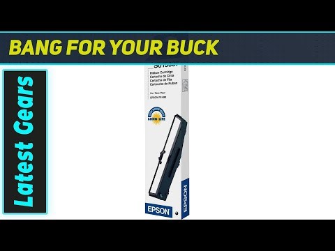 Epson LQ-590 Black Fabric Ribbon: The Ultimate for Crisp, Durable Prints