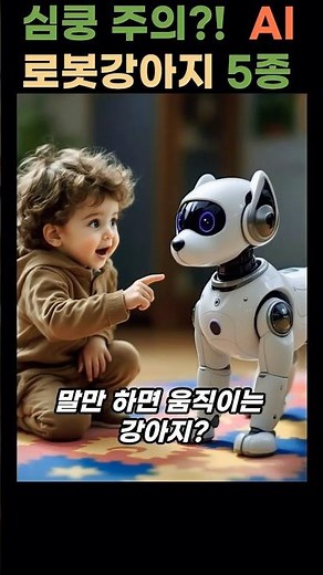 심쿵! 세상 최강 귀요미 로봇강아지 5종! #로봇강아지 #AI 강아지 #이슈 #지식 #뉴스 #미래기술 #유니트리 go1 #코다
