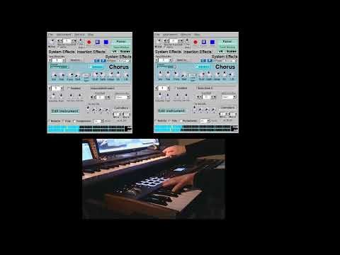 Improvisation "interstellar" - Arturia - Studiologic ( ZynAddSubFX)