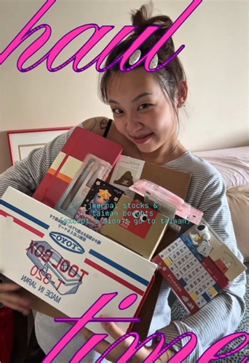 Journaling Haul: Creative Finds from Taiwan