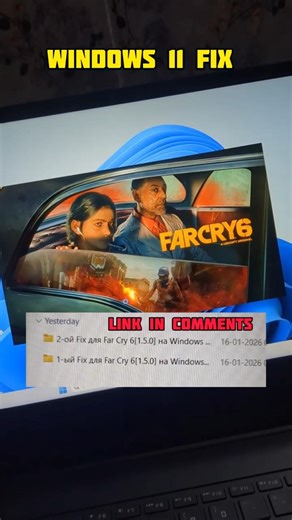 Far Cry 6 launch fix in windows 11 #gaming