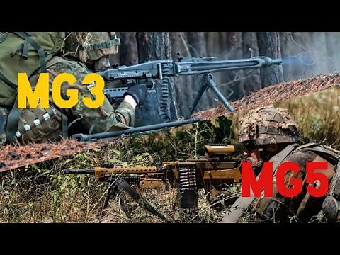 The German Armed Forces' new main general-purpose machine gun, the MG5, will replace the MG3.