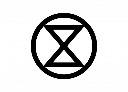 The origins of the extinction symbol | Logo Design Love