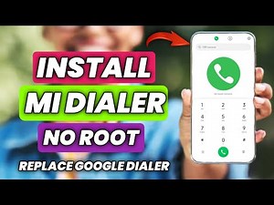 Install MiUi Dialer In Any Xiaomi Devices | How To Install MiUi Dialer | MiUi Dialer For Redmi Phone