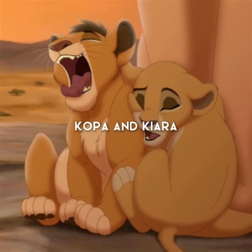 Kopa and Kiara: Lion King Movie Scene Comparison