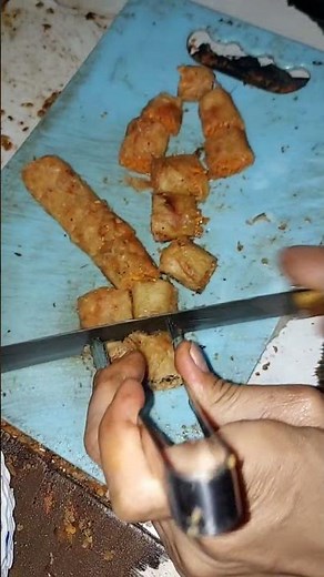 street style spring roll | spring roll recipe | street food india #shorts #springroll #streetfood