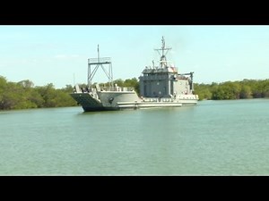 Army South Uses The LCU (Landing Craft Utility) For Joint Operations
