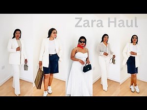 ZARA LATEST ARRIVALS TRY ON HAUL 2025