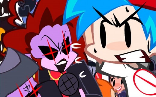 追逐【FNF动画】FnF Cast Chase