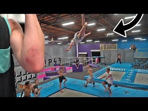 HIGHEST TRAMPOLINE FAIL!