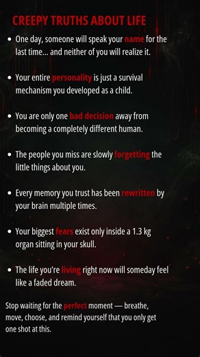 7 Creepy Truths About Life They Don't Tell You #psychology #darkfacts #mindblown #facts #shorts