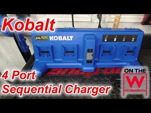 Kobalt 24-Volt 4 Port Charger