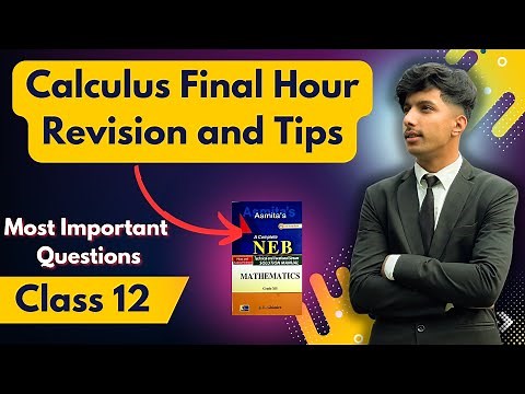 Class 12 Maths Calculus Full Revision Oneshot 💯