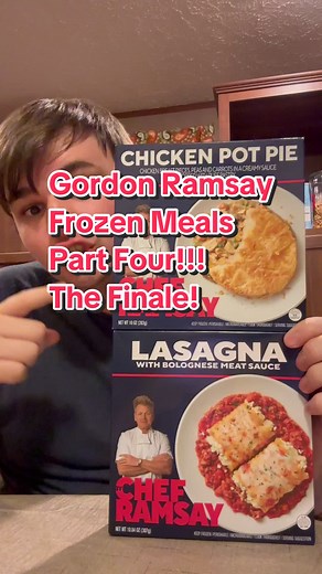 Gordon Ramsay Frozen Meal Review Part 4: The Finale! Trying Gordon Ramsay Lasagna And Chicken Pot Pie! Let’s See How They Taste! #gordonramsay #gordonramsayofficial #frozenfood #foodreview #foodcritic #frozenmeals #gordonramsey #cheframsay #cheframsey #foodtok #foodtiktok #eating #eatingshow #foodie #chickenpotpie #lasagna #mukbang #viral #trending #fyp #fypシ #food