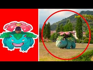 10 POKÉMONS En La Vida Real [Pokémons CAPTADO EN CAMARA]