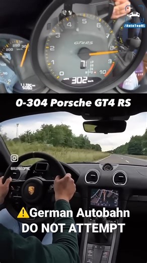 0 to TOP SPEED at 9000RPM! Porsche GT4 RS | AutoTopNL