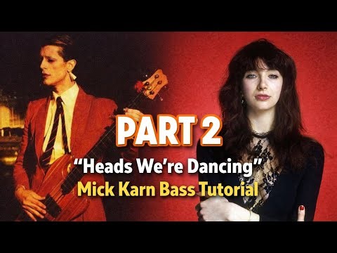 Part 2 - Mick Karn Bass Tutorial - Heads We’re Dancing - Kate Bush
