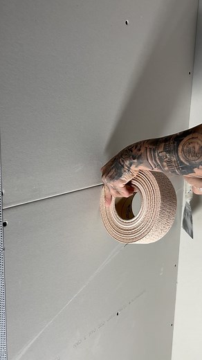 🔷🔹mesh tape🔹🔷#drywallpatch #taper #plaster | drywallfinisherforyou