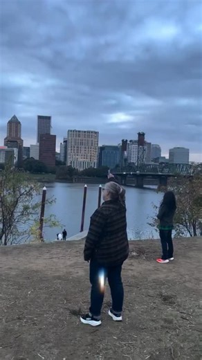 The Streets | There’s a Portland group who scream together every Wednesday on waterfront Park to protest Donald Trump. This is a very Portland thing to... | Instagram