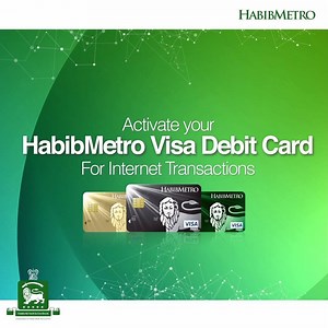 2.4K views · 123 reactions | To activate your Visa Debit Card for internet transactions call 111-1-HABIB(42242) or log on to web banking: https://ib.habibmetro.com/ (Card Management/Change Limit tabs) and enjoy online shopping with ease and security. #VisaGivesYouBenefits #StayAhead | HABIBMETRO Bank | Facebook
