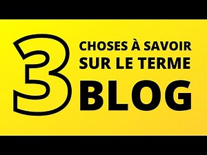 Que fait un blogueur ? C'est quoi un blog ? À quoi sert un blog ?