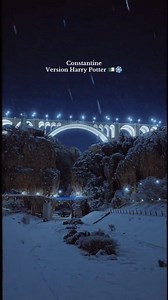 Constantine By Night 🌔❄️🇩🇿 | Map Of Algeria