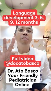 576K views · 7K reactions | Language Development 3, 6, 9, 12 months old infants #language #development #sound #words #fyp #babies | Dr. Ato Basco Your Friendly Pediatrician Online | Facebook
