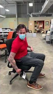 How to Adjust a Used Steelcase Amia Desk Chair