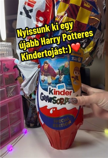 A Kinderyoknál nagyobb szerencsém volt😅 #kinder #harrypotter #harrypottertiktok #fyp #fy