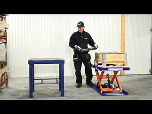The single Scissor Lift Table: TR 501